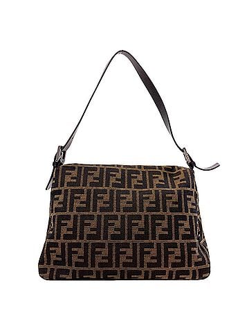 Fendi Fendi One-Shoulder Zucca Pattern Mamma Bucket Shoulder Bag Canvas Women's FENDI (view 2)