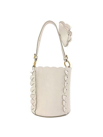 Miu Miu Miu Miu Miu Flower Bucket Bag 2-Way Handbag Calfskin Women's MIUMIU (view 2)
