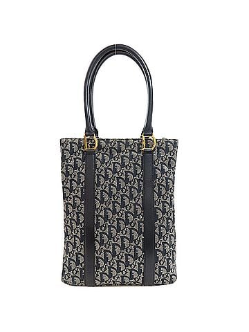 Christian Dior Christian Dior Trotter Pattern Canvas Handbag for Women (view 1)
