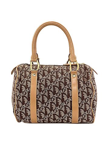 Christian Dior Christian Dior Trotter Pattern Canvas Handbag for Women (view 2)