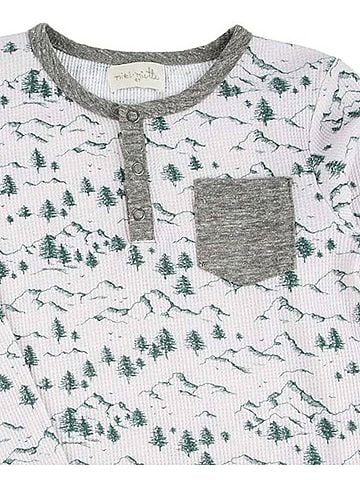 Miki Miette Boys' Parker Waffle Henley Top (view 2)