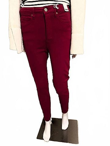 Judy Blue Women's Tummy Control Jeans in Scarlet (view 2)