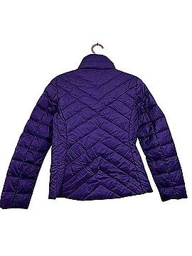 Talbots Down Zip Ultra Light Quilted Puffer Short Jacket Jacket (view 2)
