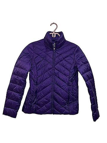 Talbots Down Zip Ultra Light Quilted Puffer Short Jacket Jacket (view 1)