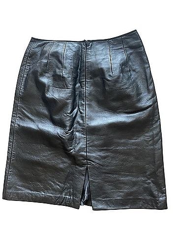 Croft & Barrow Leather Skirt (view 2)