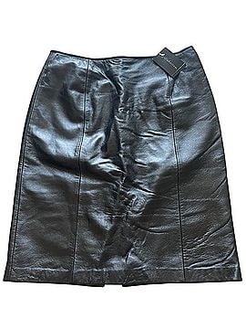 Croft & Barrow Leather Skirt (view 1)