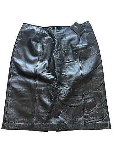 Croft & Barrow Leather Skirt (view 1)