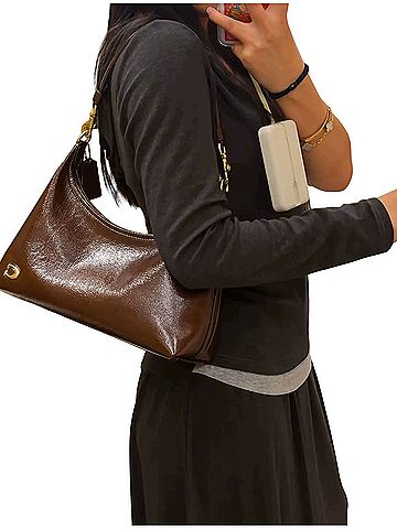 Coach pocket juliet bag Leather Hobo (view 2)