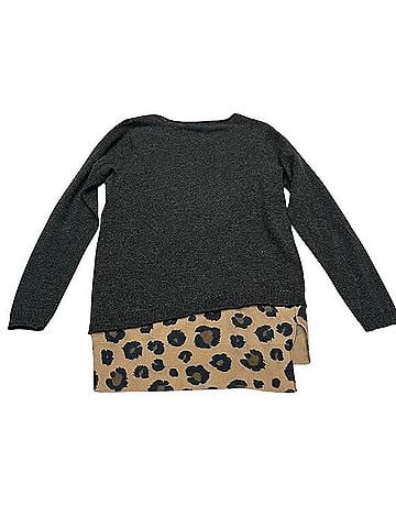 Rebecca Taylor Leo Layered Pullover Sweater (view 2)