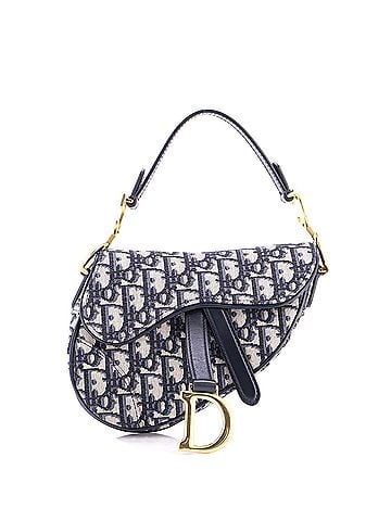 Christian Dior Saddle Handbag Oblique Canvas Mini (view 1)
