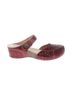 Spring Step 100% Leather Paisley Red Spring Step Mule/Clog Size EU 38 - photo 1