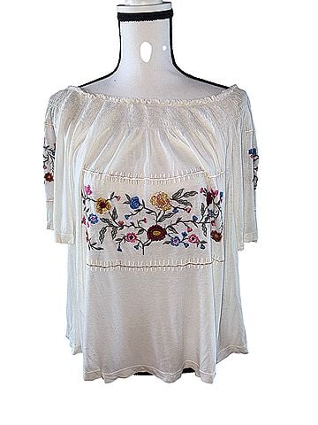Ranna Gill Short Sleeve Blouse (view 1)