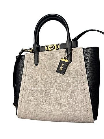 Coach Leather Tote (view 1)