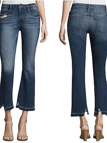 FRAME Denim Le Crop Mini Boot Jeans (view 1)
