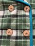 Tabitha 65% Polyester 16% Acrylic 11% Wool 3% Rayon 3% Cotton 2% Nylon 100% Polyester Plaid Green White Black Jacket Size L - photo 5