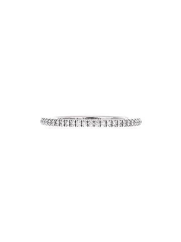 Cartier Etincelle de Cartier Eternity Wedding Band Ring 18K White Gold Diamonds 1.5mm (view 1)
