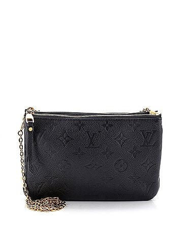Louis Vuitton Double Zip Pochette Monogram Empreinte Leather (view 1)
