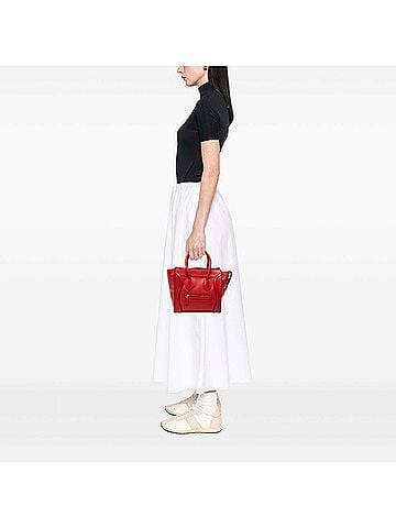 Céline Micro Drummed Calfskin Luggage Tote (view 2)