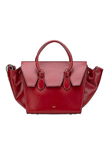 Céline Small Leather Tie Tote (view 1)