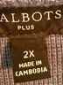Talbots Plus 2X Zip Cardigan Sweater Jacket Jacket - photo 3