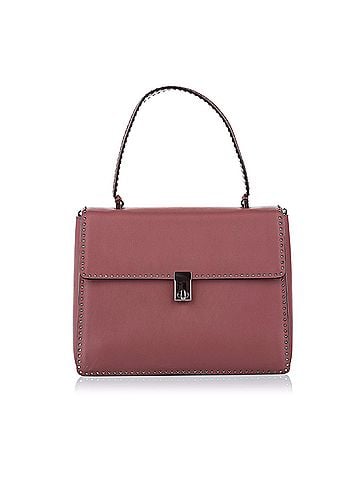 Valentino Rockstud Leather Satchel (view 1)