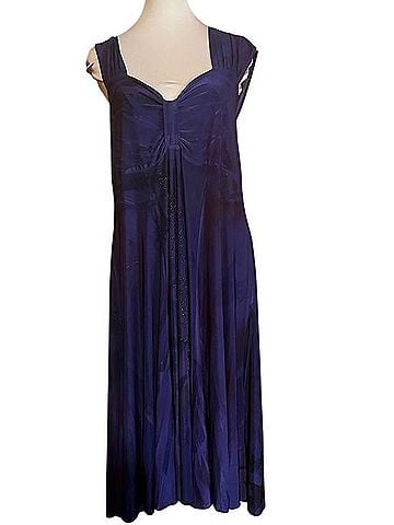 The Pyramid Collection Elegant Purple Midi Dress Casual Dress (view 1)