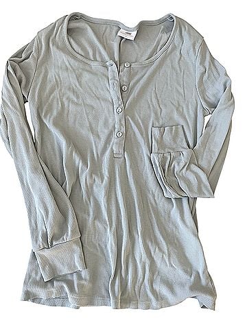 Mamalicious Long Sleeve Button-Down Shirt (view 2)