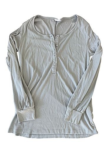 Mamalicious Long Sleeve Button-Down Shirt (view 1)