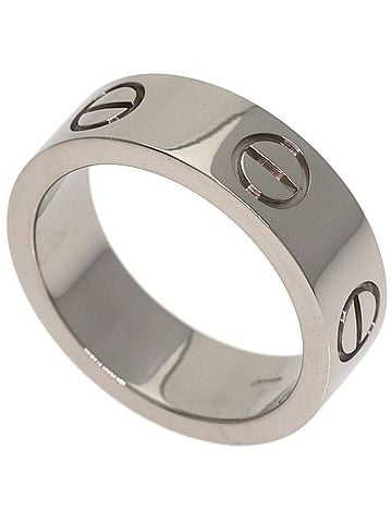 Cartier Cartier Love Ring #48, 18K White Gold, Women's Ring, CARTIER (view 1)
