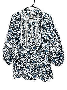 Sue Sartor Paisley Floral Balloon Sleeve Blouse Long Sleeve T-Shirt (view 2)