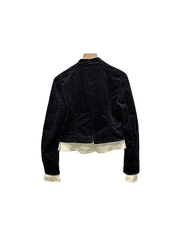 Free People Cloud Nine Ruffle Band Jacket Jacket (view 2)