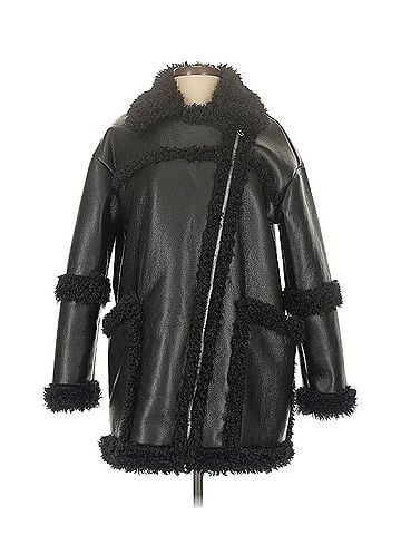 Topshop Faux Leather Jacket (view 1)