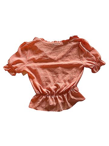 Topshop Short Sleeve Blouse (view 2)