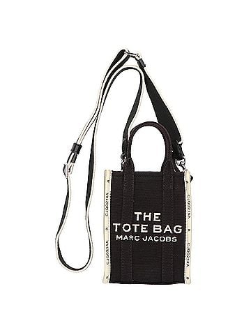 Marc Jacobs MARC JACOBS 2R3HCR027H01 THE JACQUARD MINI TOTE 2-Way Shoulder Mini Tote Bag Black Women's (view 1)