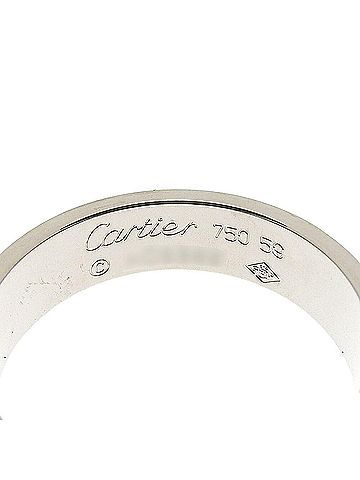 Cartier Cartier Love Ring, 6.9g, 18K White Gold, Size #59 (approx. US) (view 2)