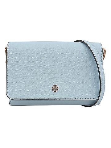 Tory Burch Tory Burch Chain Wallet Shoulder Bag 82328 Leather Light Blue (view 1)