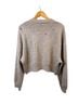 R13 Cropped Shaggy Oversized Pullover Sweater - photo 2