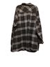Torrid Plaid Black White Jacket Size 4X - photo 2