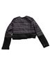 BCBGMAXAZRIA Solid Tweed Black Multi Color Jacket Size M - photo 2