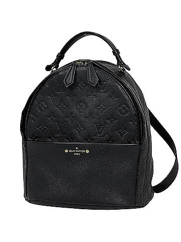 Louis Vuitton Louis Vuitton Sorbonne Backpack, Monogram Empreinte, Noir (Black), M44016, Women's (view 1)