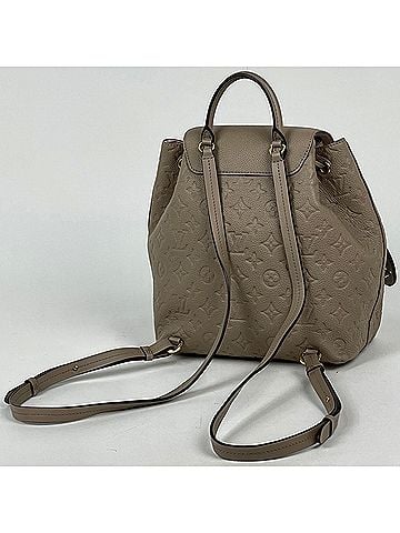 Louis Vuitton Louis Vuitton Montsouris PM Backpack, Monogram Empreinte, Tourtrere, M45410, Women's (view 2)
