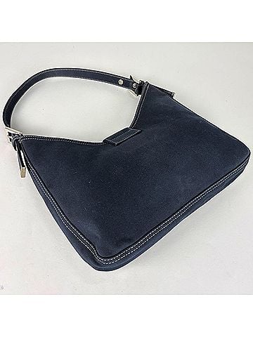 Fendi Fendi FENDI Shoulder Bag Canvas Navy Women's (view 2)