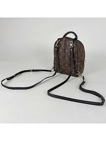 Louis Vuitton Louis Vuitton Palm Springs Backpack MINI Monogram Brown M41562 Women's (view 2)