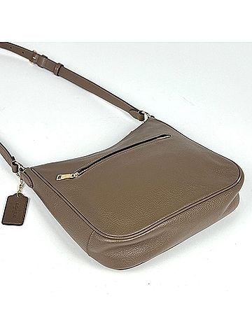 Coach Coach shoulder bag, leather, brown, CU960, women's. (view 2)