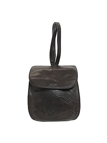 Chanel Chanel Coco Mark Silver Hardware Backpack/Daypack Bag Lambskin Women's CHANEL (view 1)