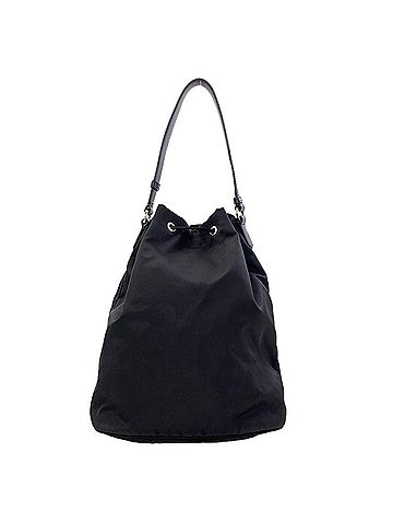 Prada Prada Badge Heart Lightning 2-Way Handbag Nylon Women's PRADA (view 2)