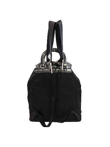 Prada Prada logo hardware backpack/daypack bag, nylon, women's. PRADA (view 2)