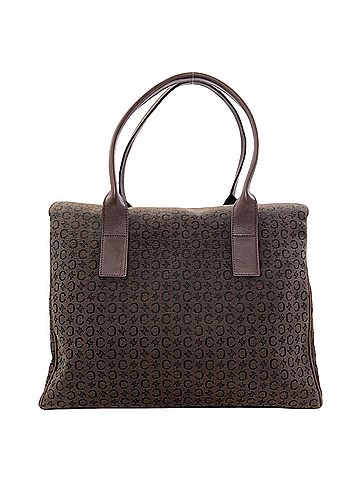 Céline Celine C Macadam Tote Bag, Canvas, Women's CELINE (view 2)