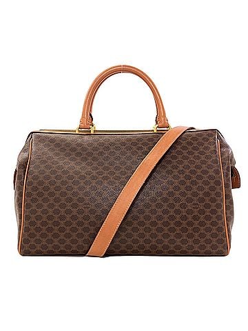 Céline Celine Macadam Pattern 2-Way Handbag, PVC, Women's CELINE (view 1)