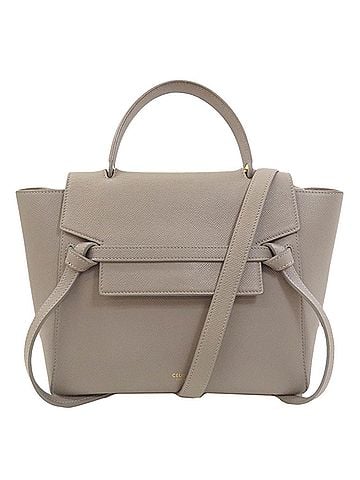 Céline Celine Belt Bag Micro 2-Way Handbag Calfskin Women's CELINE (view 1)